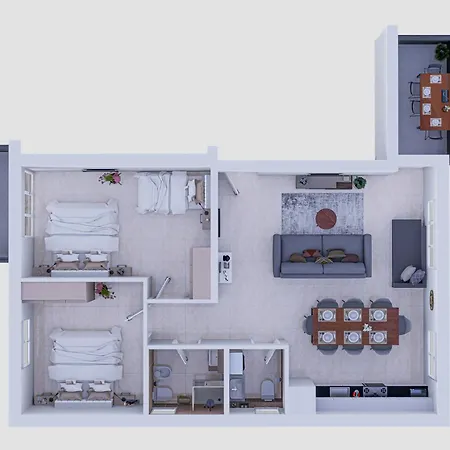 Appartement Superior - Free Parking